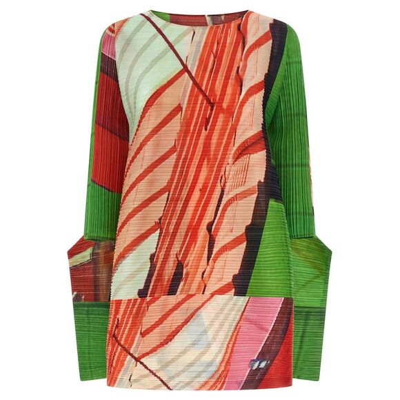 Pleats Please Issey Miyake Women 'City Collage' Dress